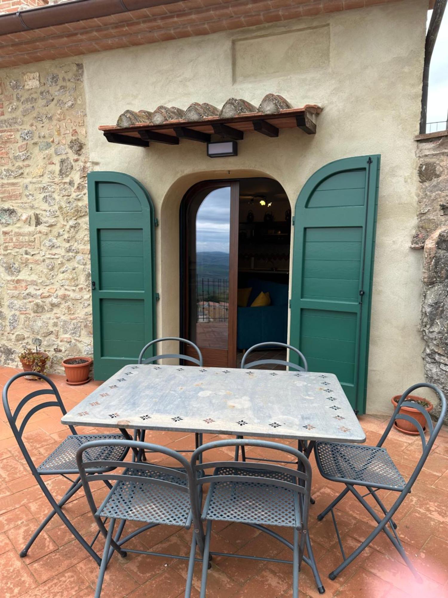 Ferienwohnung Ermione Castiglione dʼOrcia Exterior foto